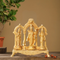Brass Ram Darbar God Idol Statue 0.62Kg